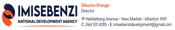 IMISEBENZI LETTERHEAD